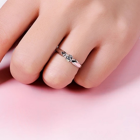 Silver Cute romantic Ring - Picture 4 of 13